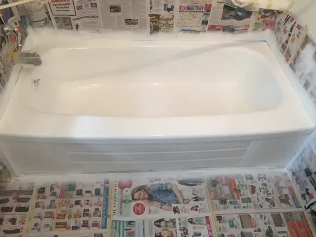 bathtub refinishing tiles resurfacing bathtub reglaze tub repair - Photo 6