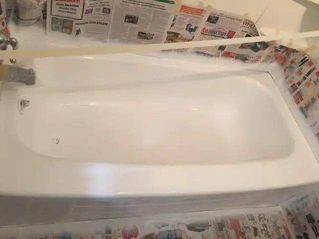 bathtub refinishing tiles resurfacing bathtub reglaze tub repair - Photo 7