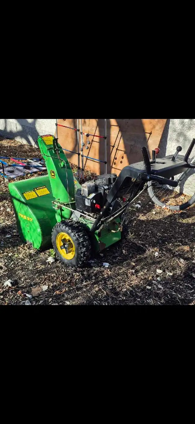 john deere snowblower