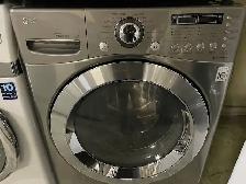 Laveuse sécheuse frontales stainless LG (remis à neuf) - Photo 2