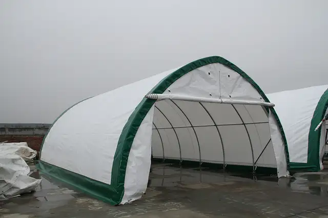 20' wide single truss shelters