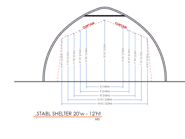20' wide single truss shelters - Photo 4
