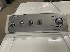 Laveuse sécheuse top load traditionnelles blanches Whirlpool - Photo 2