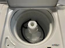 Laveuse sécheuse top load traditionnelles blanches Whirlpool - Photo 3