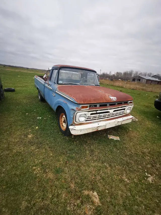 ford truck  camper special 1965