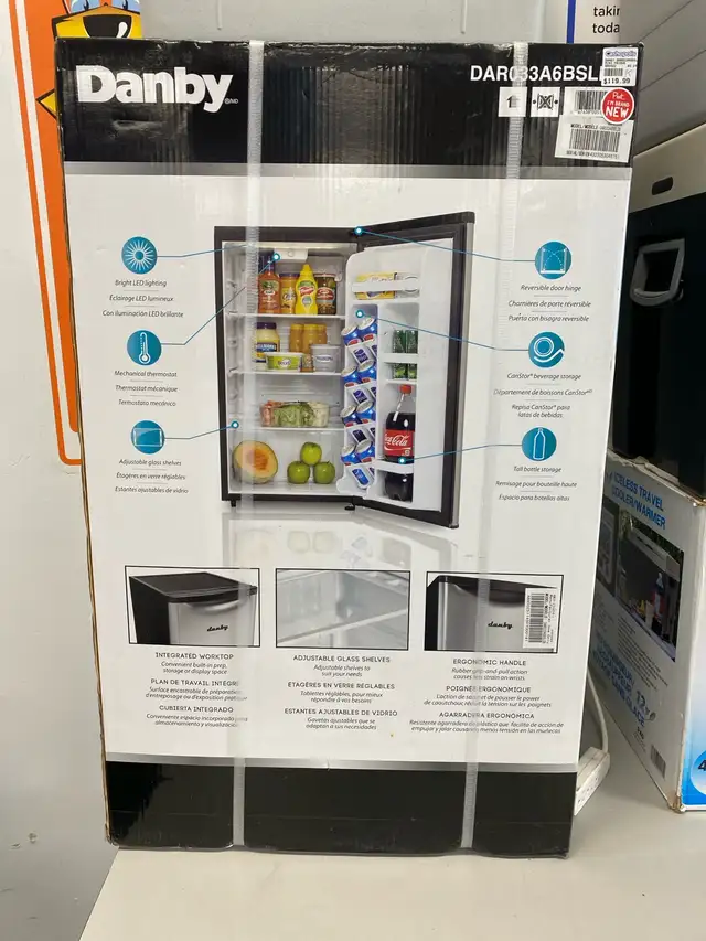 Danby mini fridge NEW @ Cashopolis