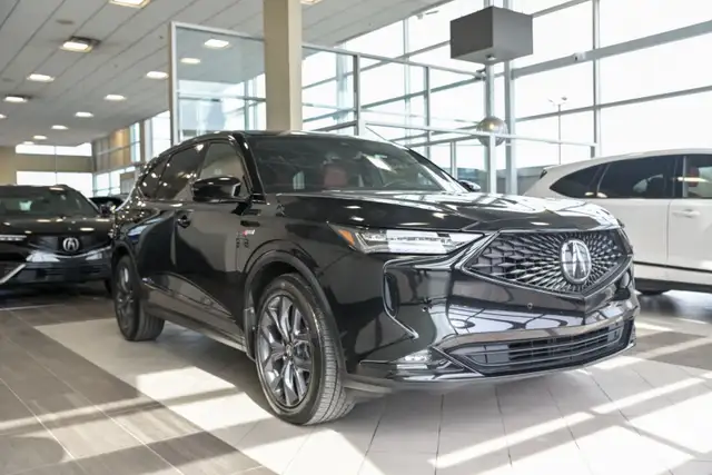 2022 Acura MDX A-Spec Hitch 2 pouces Cuir rouge Toit pano ELS 3D - Photo 3