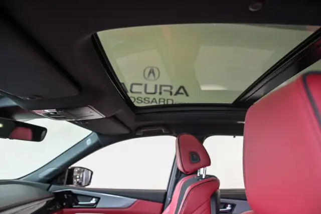 2022 Acura MDX A-Spec Hitch 2 pouces Cuir rouge Toit pano ELS 3D - Photo 24