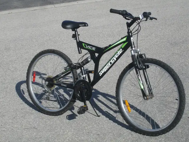 20' LG FRAME SIZE 26' SC VICE 18SPD WITH FULL DUAL SUSPENSION!