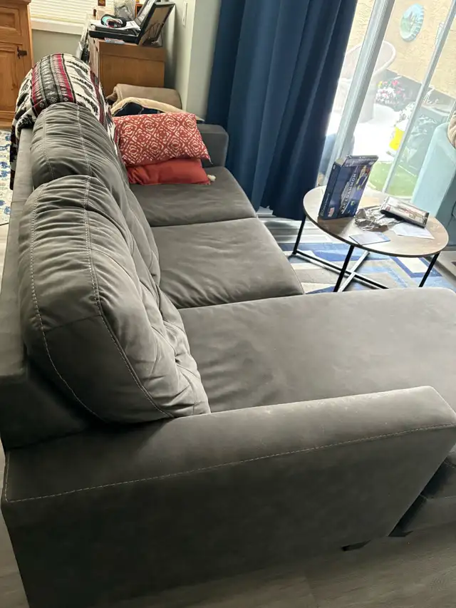 Couch Gray Ish blue - Photo 2