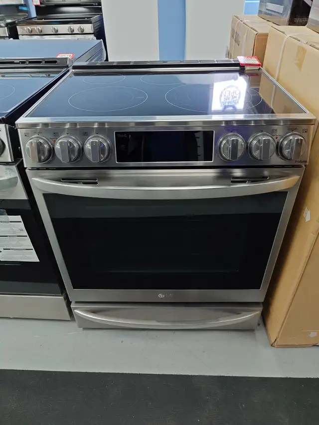 LG '30' Stainless Steel Slide-In Electric Range on Sale‼️