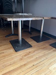 Community hall square tables - Photo 2