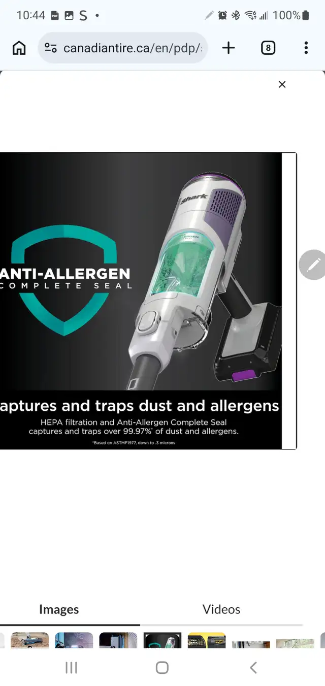 Shark Detect Pro Cordless Vacuum - Photo 2