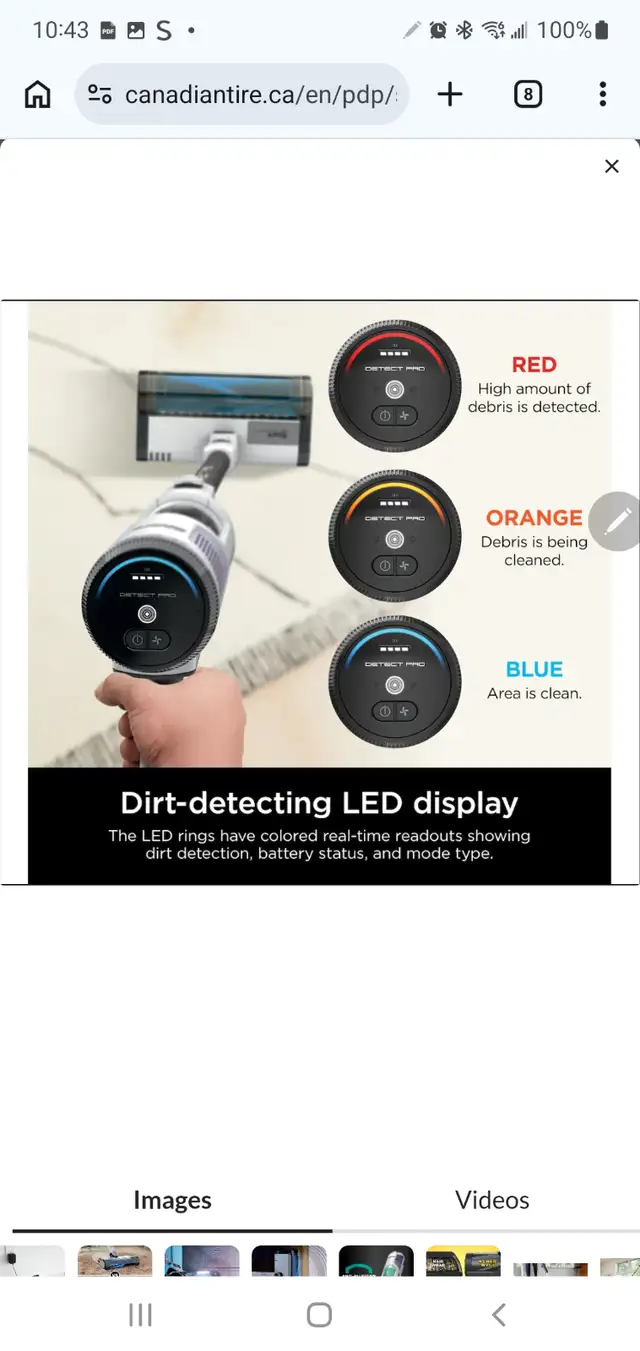 Shark Detect Pro Cordless Vacuum - Photo 6