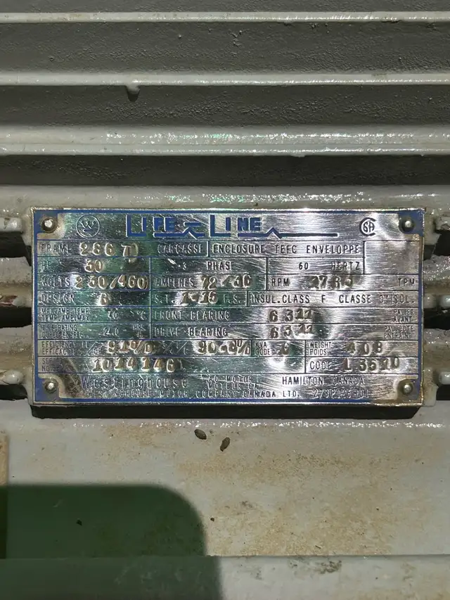 30 hp electric motor - Photo 2