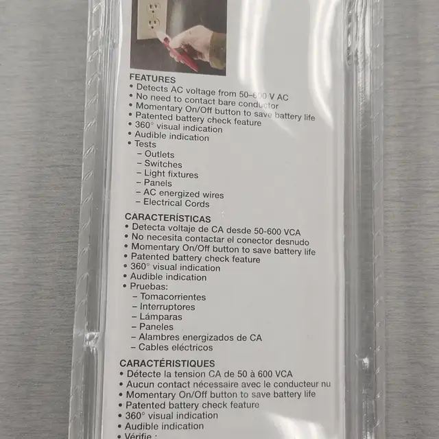 Gardner Bender GVD-3504 Circut Alert Voltage Tester - BRAND NEW - Photo 2