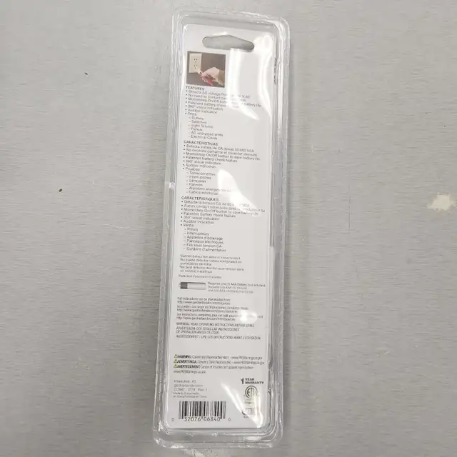 Gardner Bender GVD-3504 Circut Alert Voltage Tester - BRAND NEW - Photo 4