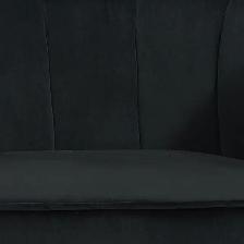 LUXURIOUS ACCENT CHAIR IN BLACK VELVET AND CHROME BASE! - Photo 6