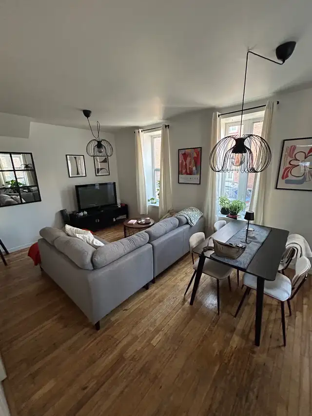 Superbe 3 1/2 Saint-Sauveur, rez de chaussé LIBRE - Photo 5