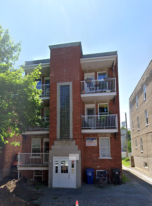 Très beau grand 3 1/2, Limoilou 1er étage Juillet