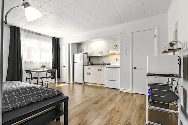 Superbe studio 1 1/2 Av. Ducharme, meublé, WIFI LIBRE - Photo 2