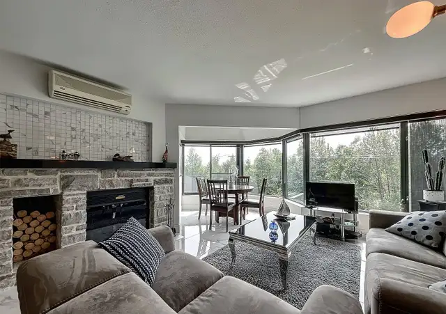 Superbe condo 3 1/2, collé sur le Mont-Sainte-Anne, Meublé