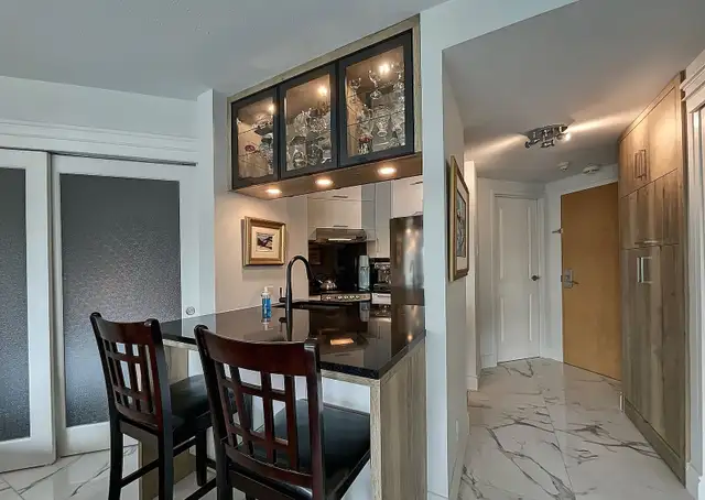 Superbe condo 3 1/2, collé sur le Mont-Sainte-Anne, Meublé - Photo 5