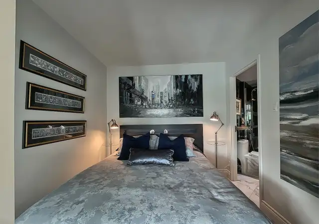 Superbe condo 3 1/2, collé sur le Mont-Sainte-Anne, Meublé - Photo 12