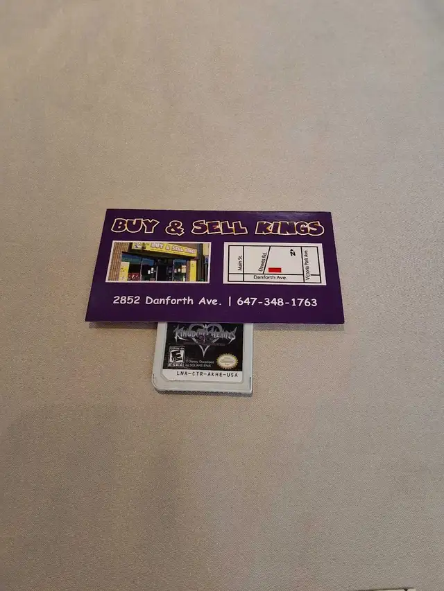 3DS Kingdom Hearts 3D Dream Drop Distance