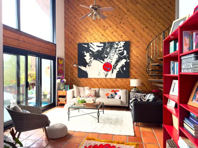 Saint-Sauveur, Magnifique Condo meublé à louer pour la saison d’