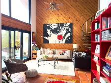 Saint-Sauveur, Magnifique Condo meublé à louer pour la saison d’