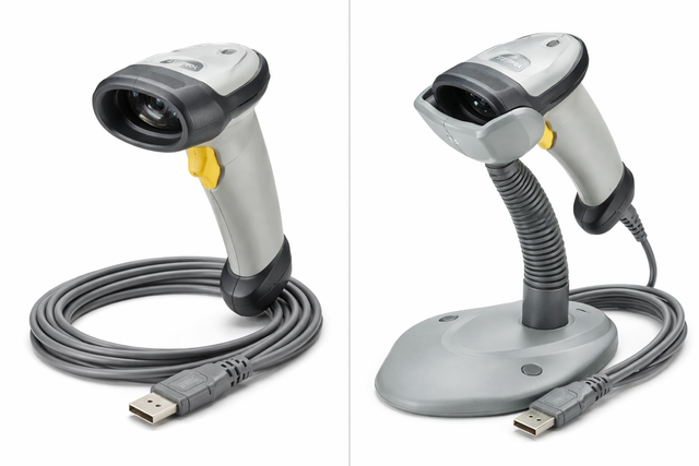 Symbol Motorola LS2208-SR20007 Laser Barcode POS Reader Scanner