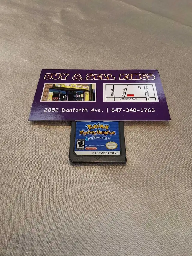 DS Pokémon Mystery Dungeon Blue Rescue Team