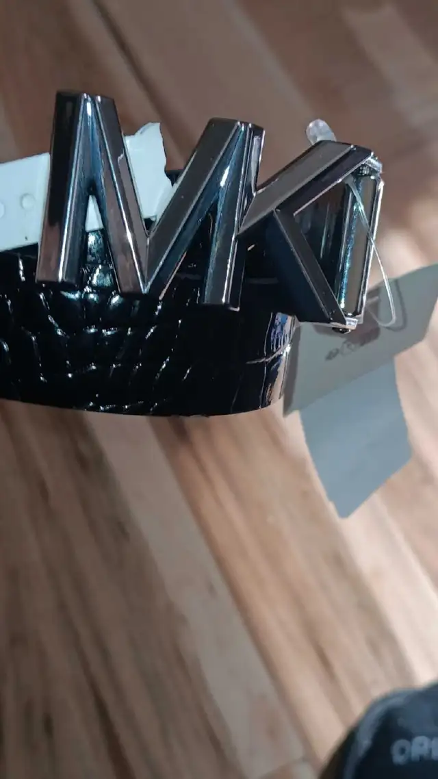 BRAND NEW ORIGINAL MICHAEL KORS WOMENS LEATHER BELTS. - Photo 2