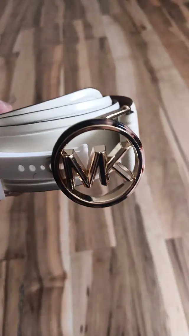 BRAND NEW ORIGINAL MICHAEL KORS WOMENS LEATHER BELTS. - Photo 3