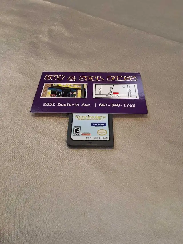 DS Rune Factory A Fantasy Harvest Moon