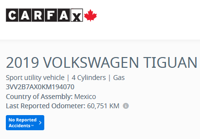 2019 Volkswagen Tiguan Comfortline-ONE OWNER-70454 KMS! CERTIFIE - Photo 2