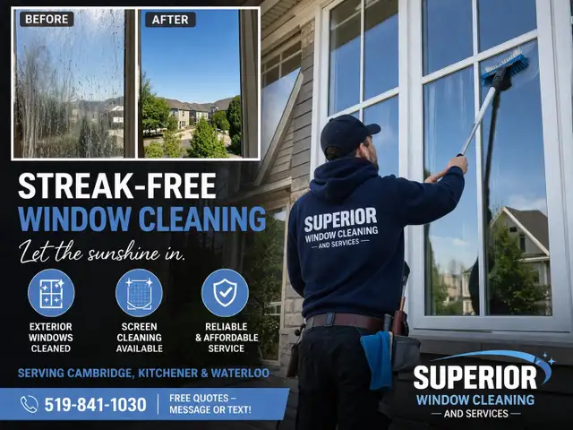 Window Cleaning – Streak Free Results | Cambridge k-w and s