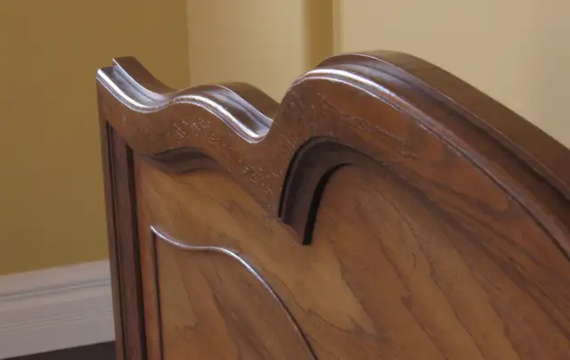 Queen Bed Frame Headboard and Boxspring - Photo 2