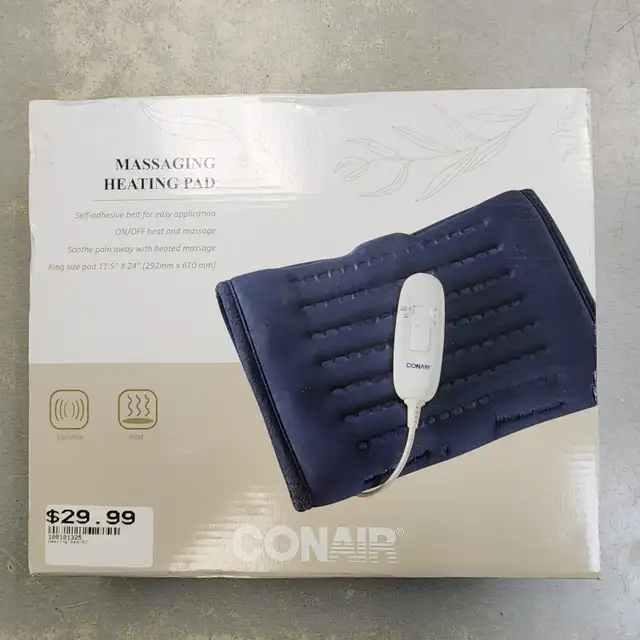 Conair Massaging Heating Pad - BRAND NEW