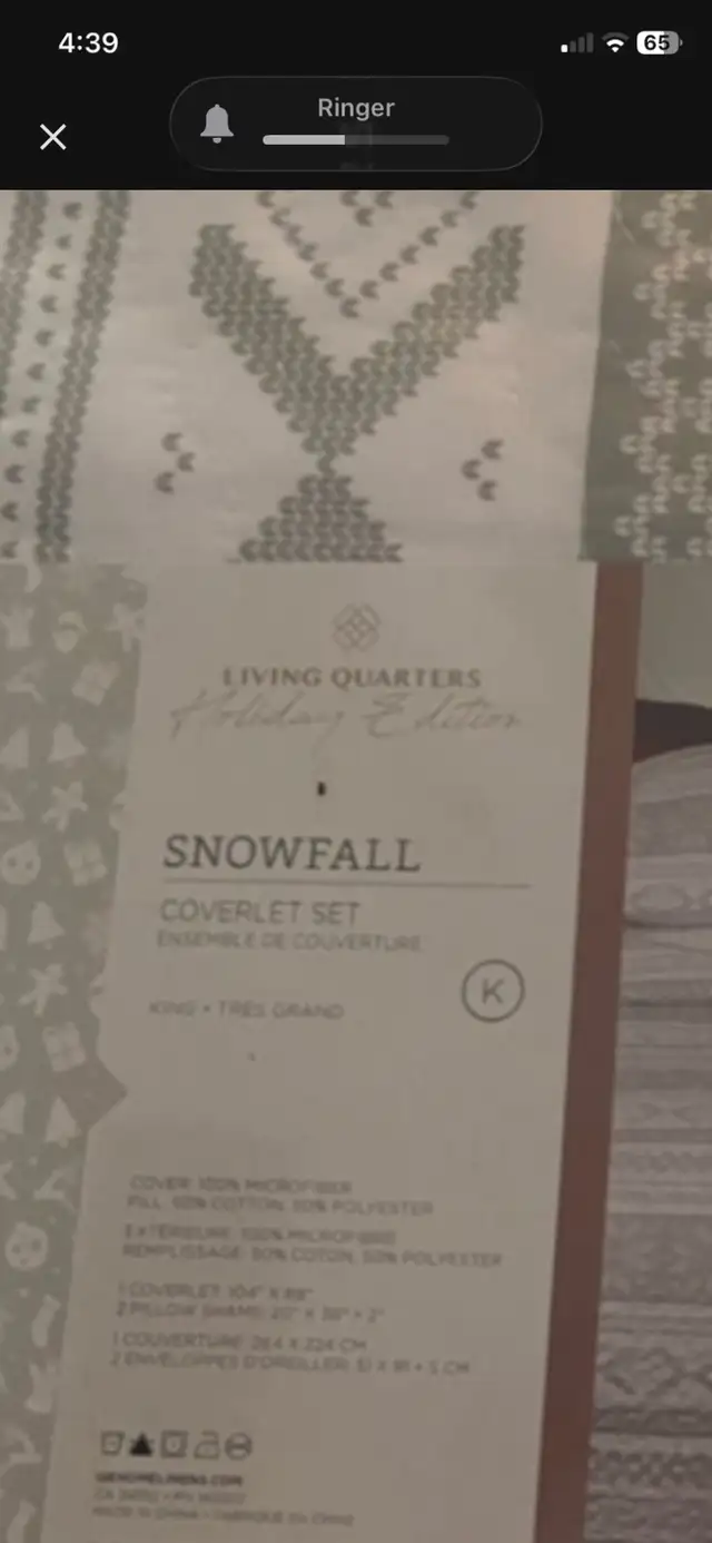 Coverlet Set. King - Photo 2