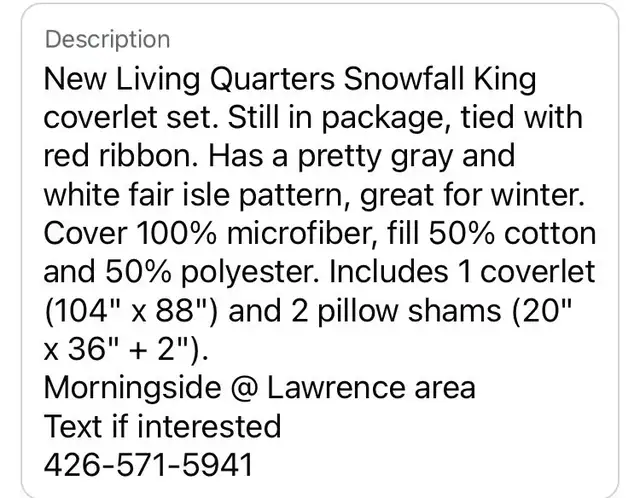 Coverlet Set. King - Photo 4
