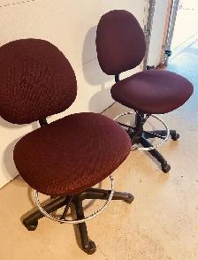 Several Office Chairs
