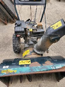 TWO LARGE SNOW BLOWERS  $125.00 FOR BOTH