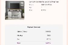 Tv Console with barn doors - Photo 5