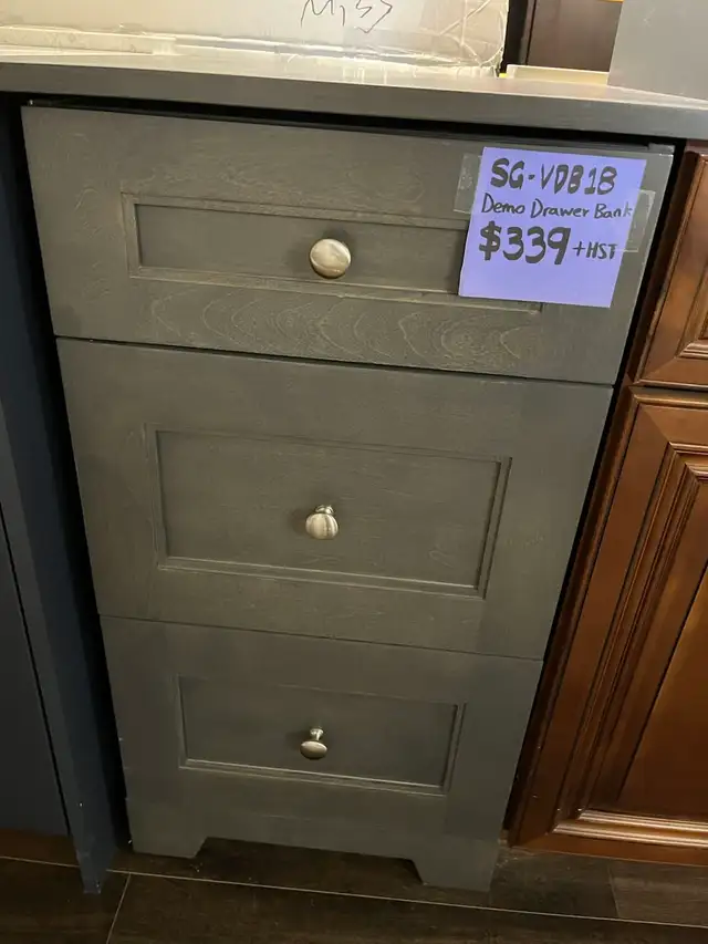 Bathroom Drawer Bank & Make-up Table Drawer Floor Demos Starting - Photo 8