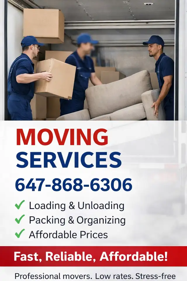 Cheap & Reliable Moving – Call Now!