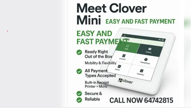 Clover POS System – Easy Payments & Business Management Solut