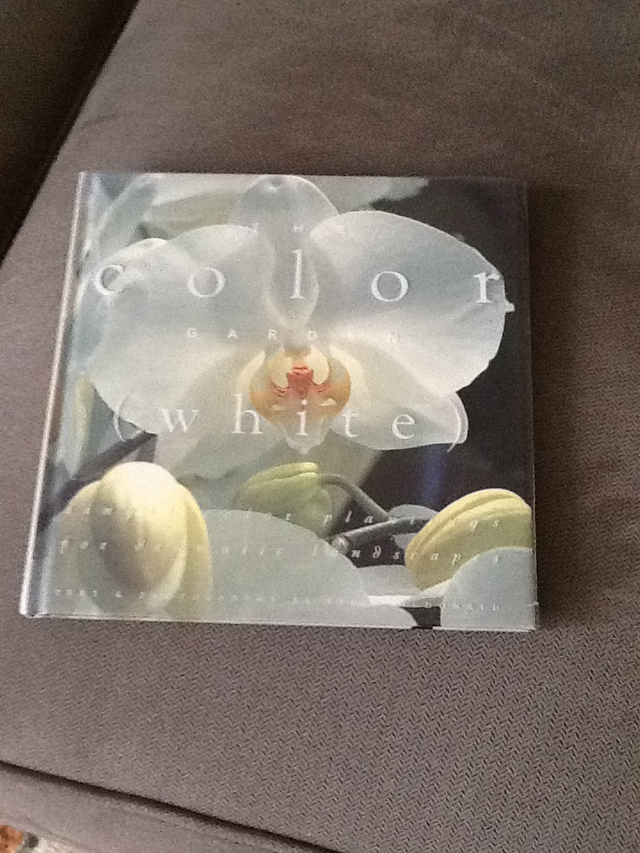 THE COLOR GARDEN  - WHITE – Hardcover and one FREE