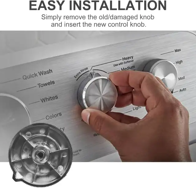 1 BOUTON DE LAVEUSE OU SECHEUSE NEUF NEWW11675852 - Photo 4